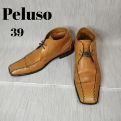 ハイカットレースアップシューズ　peluso ペルーゾ　39