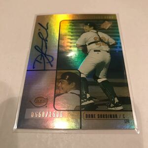 Dane Sardinha 2000 UD SPX RC auto /1500