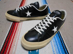 １９９０S コンバースCONVERSE オールスター ALLSTAR ワンスターONE STAR 日本製 MADE IN JAPAN ビンテージ 本革レザー チャックテイラー