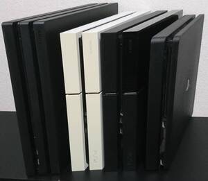 PS4 本体 4台 動作確認済み 7100B 2100A 1100A 1100A / Pro 1TB 薄型あり プレイステーション4 プレステ PlayStation4