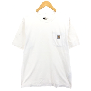 古着 カーハート Carhartt Loose Fit 半袖 ワンポイントロゴポケットTシャツ メンズM相当 /eaa432024