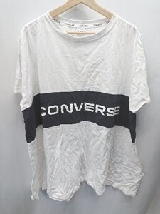 ◇ CONVERSE コンバース - Tシャツ サイズL ホワイト メンズ E