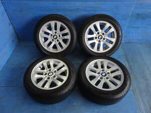 BMW 3シリーズ純正16インチホイール 4本 7J +34 5H 120 SEIBERLING SL201 205/55R16 E90 E91 320i セイバーリング