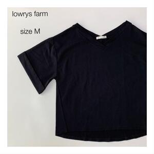 lowrys farm 黒カットソー