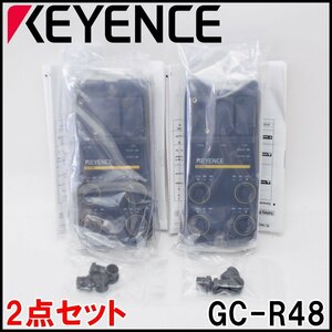 2点セット 未使用 キーエンス リモートI/Oモジュール GC-R48 ドアセンサ用 8ピンタイプ 最大接続台数4台 箱無し Keyence