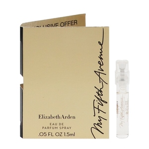 エリザベスアーデン マイ フィフスアベニュー (チューブサンプル) EDP・SP 1.5ml 香水 フレグランス MY 5TH AVENUE ELIZABETH ARDEN 未使用