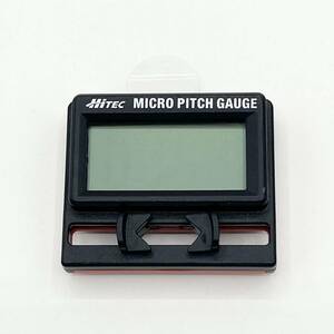 新品 未使用 HITEC ハイテック マイクロヘリ専用 マイクロ ピッチゲージ MICRO PITCH GAUGE ラジコン RC ヘリ ヘリコプター 双葉 JR