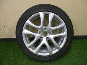 フォルクスワーゲン シロッコ BS レグノ タイヤホイール1本 1K8601025B 8J×17H2 ET41　タイヤ リムに切れあり PIRELLI 235/45R17 管番650