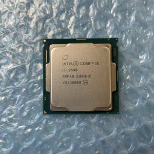 Intel Core i5-9500 SRF4B 3.00GHz HP Prodesk 400 G6 SFF デスクトップ CPU BIOS起動確認済み【DC-212】