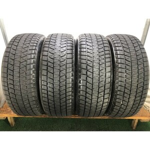 2020年製 8～9分山 ブリヂストン BLIZZAK DM-V3 225/55R19 99Q 4本/札幌市手渡可/中古スタッドレスタイヤ(冬タイヤ) エクストレイル F_Q_91