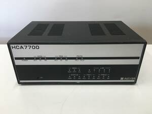 A16920)ALEXON HCA7700 ひかりマルチラインシステム 現状品