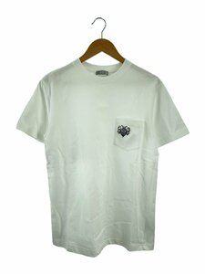 Christian Dior◆Tシャツ/S/コットン/WHT/無地/033J644A0554