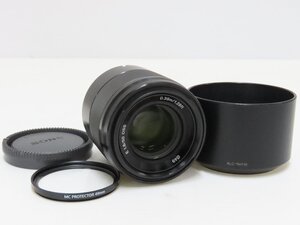 ☆60☆SONY ソニー SEL50F18 単焦点レンズ E 1.8/50 OSS☆0807-051