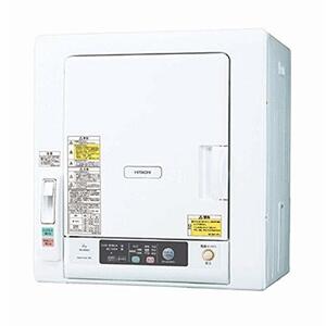 (中古品)日立 6.0kg 衣類乾燥機HITACHI これっきりボタン DE-N60WV-W　(shin