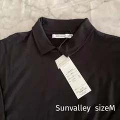 【新品未使用】サンバレー Sun valley カットソー ブラック sizeM