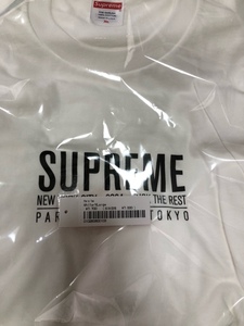 新品未開封 Supreme Paris Tee White Tシャツ 24SS 白