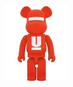 未使用品 BE@RBRICK UNDERCOVER LOGO RED 1000％ ベアブリック アンダーカバー ロゴ レッド UC1B9Z01 MEDICOM TOY メディコムトイ