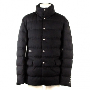 モンクレール MONCLER ダウンジャケット サイズ1 S H20911A00257 54ANL BESS GIACCA ウール、ダウン ダークネイビー メンズ 長袖/冬 美品