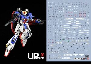 RG 1/144 Zガンダム用蛍光水転写式デカール　並行輸入品　ゼータ　zeta