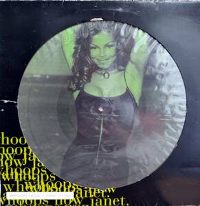 ピクチャーバイナル ☆ JANET JACKSON / WHOOPS NOW / WHAT