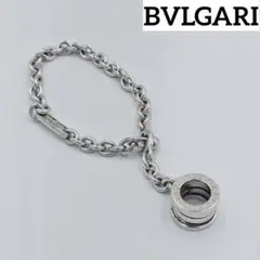 美品 ★BVLGARI★ バッグチャーム キーホルダー ビーゼロワン SV925