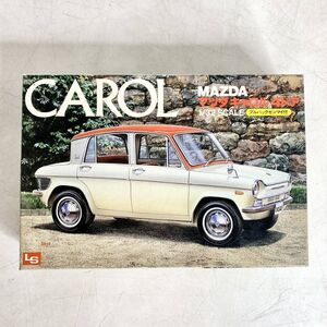 未組立 LS エルエス 1/32 マツダ キャロル 4ドア MAZDA CAROL プルバックゼンマイ付 プラモデル No.2102