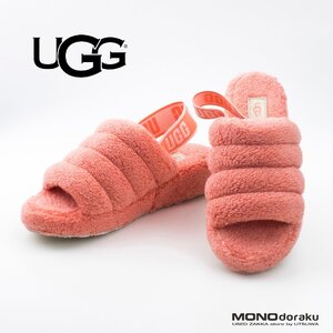 アグ UGG レディース サンダル フラッフ イヤー テリー FLUFF YEAH TERRY 24cm ピンク　　　