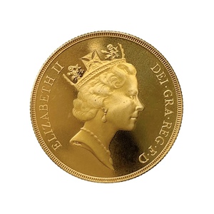 ソブリン金貨 聖ジョージ竜退治 エリザベス2世 金貨 イギリス 1993年 22金 16g イエローゴールド GOLD コレクション 美品