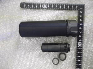 Sure Fire SOCOM556 タイプ QDサイレンサー& FH-556-RCタイプ ハイダーセット 現状渡し品