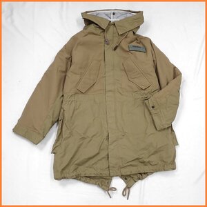 ★美品 DIESEL/ディーゼル ライナー付き モッズコート メンズS/カーキ系/フード・ショップ袋付き&2046400004