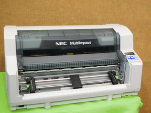 [A20345] NEC MultiImpact 700JA 水平型ドットプリンタ パラレル接続 複写伝票等にどうぞ ◎印字抜け無し◎印字動作OK◎ ▼現状品