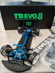 1/10RC TB EVO.8 シャーシキット 42383　USED　メカレス
