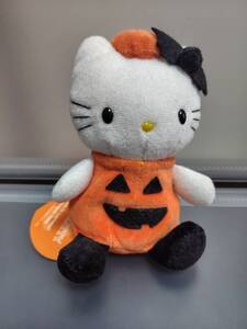 ハローキティ海外限定VIVITIXジャック・オー・ランタンかぼちゃハロウィンぬいぐるみサンリオレトロ1999年製