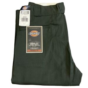 Dead Stock! 新品 Dickies 874 Orignal Fit ワークパンツ 30×32 グリーン チノ パンツ ストレート 90s ディッキーズ ストリート