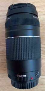 新品 未使用 美品 CANON 望遠レンズ キャノン 純正 カメラ 75ｍｍ～300ｍｍ