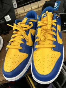 NIKE DUNK LOW UCLA 28cmナイキ　ダンク ブルー×イエロー 検）エアジョーダン AIR ターミネーターレトロ RETRO スニーカー ダンクロー