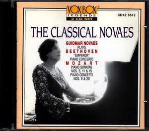 《The Classical Novaes》 ギオマール・ノヴァエス /Guiomar Novaes plays Beethoven and Mozart