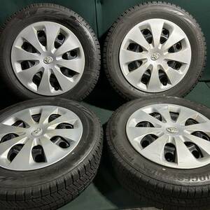 超バリ山!! 格安！　★トヨタ純正★ 175/65R15 ブリヂストン　VRX2 スタッドレス 4本セット アクア　ヴィッツ　パッソ　ポルテ ヤリス等