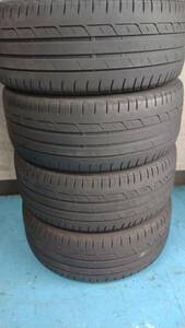 【即落札設定】溝充分♪ 2019年製 225/45R17 BRIDGESTONE TURANZA T001 中古 4本 225/45/17 ブリヂストン トランザ ゴルフ ベンツ A B