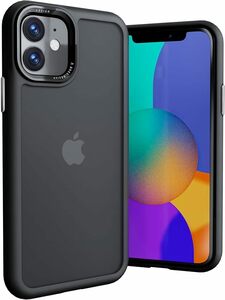 ONES 艶消し iPhone 11pro ハードケース 米軍MIL規格 耐衝撃 エアバッグ 『 レコード盤の質感レンズ プロテクター 全アルミ合金ボタン 