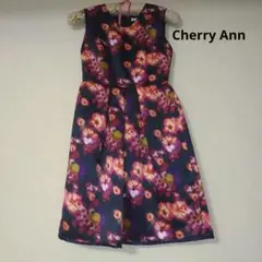 チェリーアン　Cherry Ann 花柄　ドレスワンピース