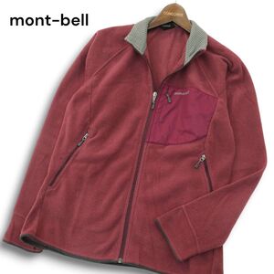 mont-bell モンベル 1106439 秋冬 クリマプラス100♪ フリース ジャケット ブルゾン Sz.XL　レディース アウトドア　A4T12661_B#N