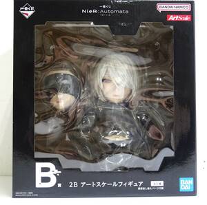 27Mdd【未開封】一番くじ NieR:Automata B賞 2B アートスケールフィギュア　BANDAI