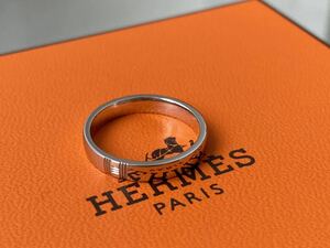 エルメス 指輪 9号 アリアンス 新品 プラチナ 49 PT リング hermes