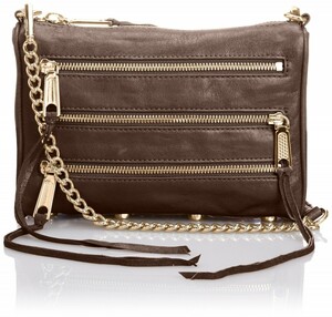 ショルダーバッグ レディース 本革 おしゃれ レベッカミンコフ REBECCAMINKOFF MINI 5 ZIP 427980403 050 MOHONGONY