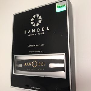 新品未使用　BANDEL ブレスレット S 16.0cm ブラックゴールド　メタリックシリーズ　磁気　美品