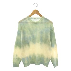 【美品】 AURALEE / オーラリー | 2019AW | MOHAIR TIE DYE KNIT P/O モヘア タイダイ ニット | 1 | ブルー | レディース