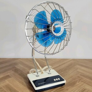 【激エモ】ヒカリ扇風機 KF‐960 小泉産業株式会社 HIKARI ELECTRIC FAN コンパクト 昭和レトロ アンティーク 当時物 【動作OK】 240542