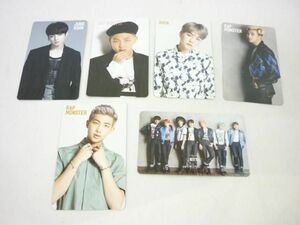 【同梱可】良品 韓流 防弾少年団 BTS RM ジョングク SUGA 他 I NEED U DANGER RUN 等 ６枚 グッズセット