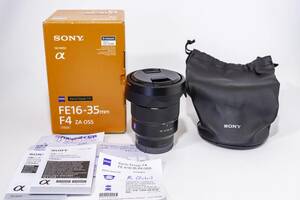 SONY ソニー Vario-Tessar FE 16-35mm F4 ZA OSS T* SEL1635Z ケース・箱付